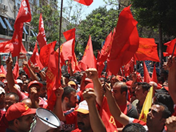 CHP'li Belediye İşçileri Eylem Yaptı
