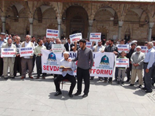 Konya'dan Dünya Kudüs Yürüyüşü'ne Destek