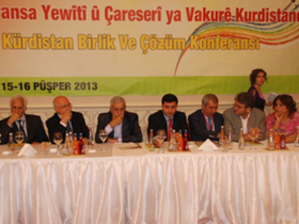 'Kürt Konferansı Kürt ve Kurdistan Ekseninde Olmalı'