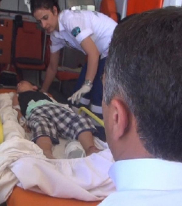 Çocuklara Çarpan Şoför Kaçtı