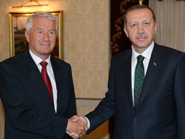Başbakan Erdoğan, Jagland'ı Kabul Etti