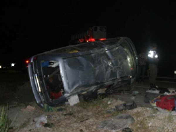 Gurbetçi Aile Kaza Yaptı: 2 Ölü 3 Yaralı