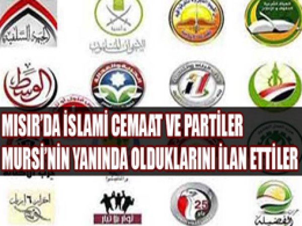 Mısır'da Müslümanlar Mursi için Birleşti