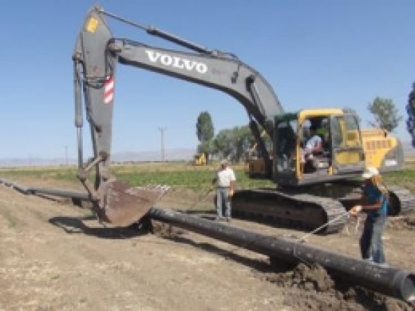 Doğalgaz Boru Hattı Muş'a Ulaştı