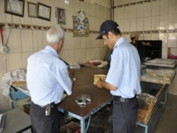 Siverek'te Ramazan Öncesi Fırınlar Denetlendi