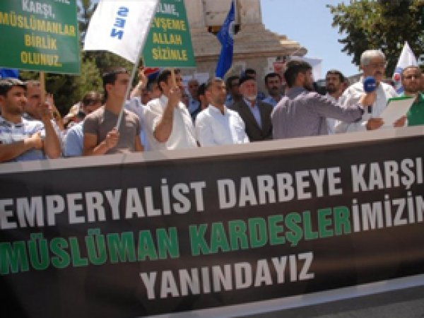Bingöl HÜDA PAR'dan Mursi'ye Destek