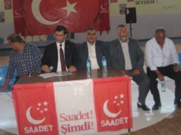 Saadet Partisi Akçakale İlçe Başkanını Seçti