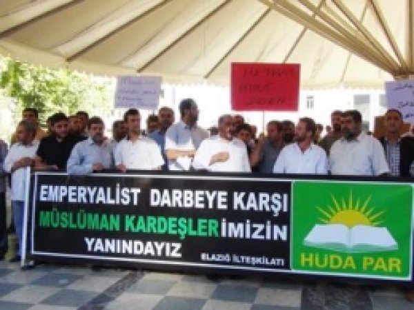 Hüda Par Mısır Darbecilerini Elazığ'dan Telin Etti