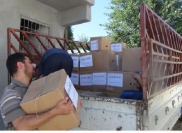 Susa Der Silvan'da 250 Aileye Yardımda Bulundu