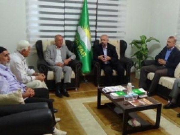 Balpınar Belediye Başkanı HÜDA PAR'ı Ziyaret Etti
