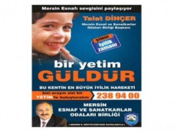 Esnaftan Ramazan'da 'Bir Yetim Güldür' Projesi