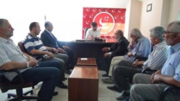 Hüda Par'dan Saadet Partisi'ne Ziyaret