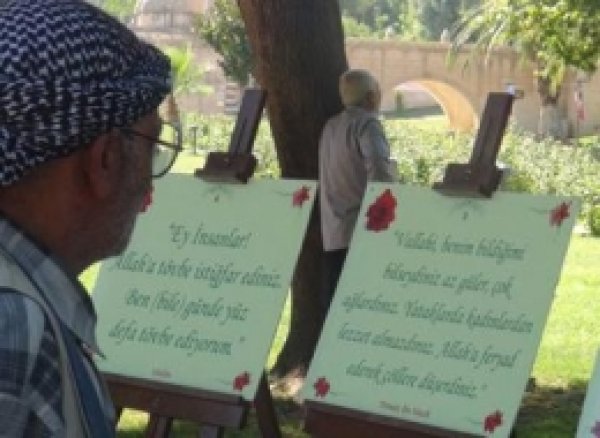 Balıklıgöl'de Ayet ve Hadis Sergisi