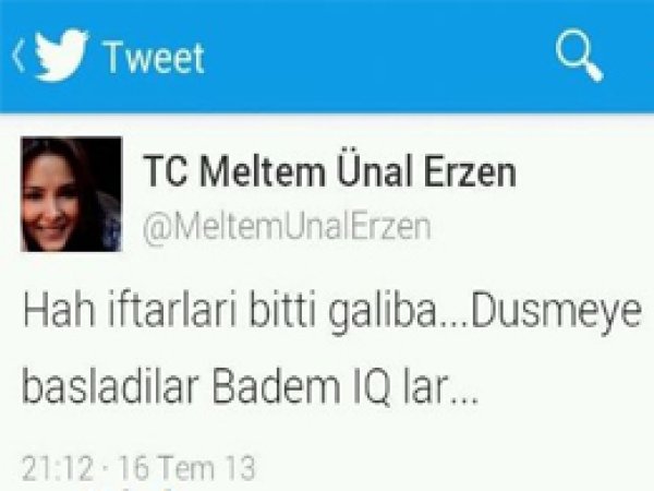 CHP'li Erzen'in Eşi Oruç Tutanları Aşağıladı