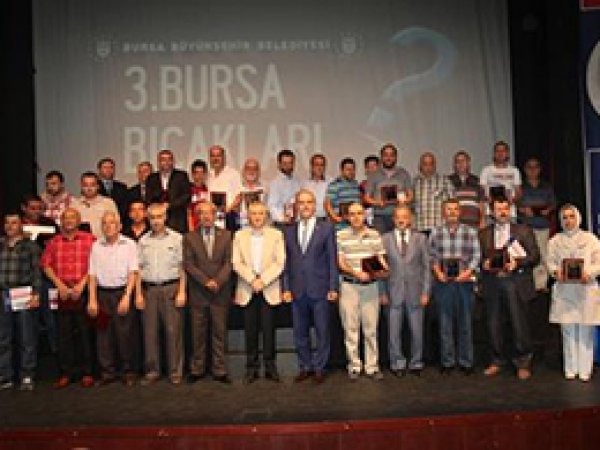 Bursa'nın Meşhur Bıçakları Yarıştı