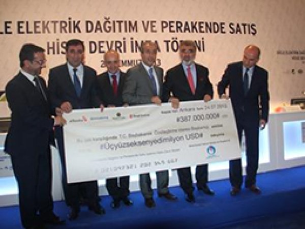387 Milyon Dolarlık Devir Teslim Töreni