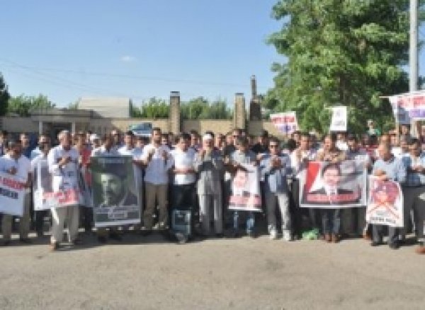 Mısır Halkına Muş'tan Destek