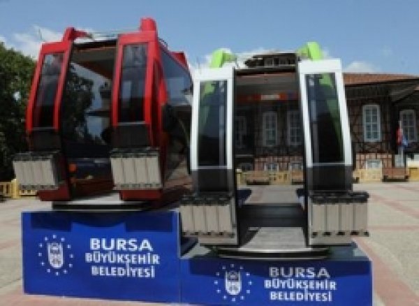 Teleferiğin Yeni Kabinleri Görücüye Çıktı