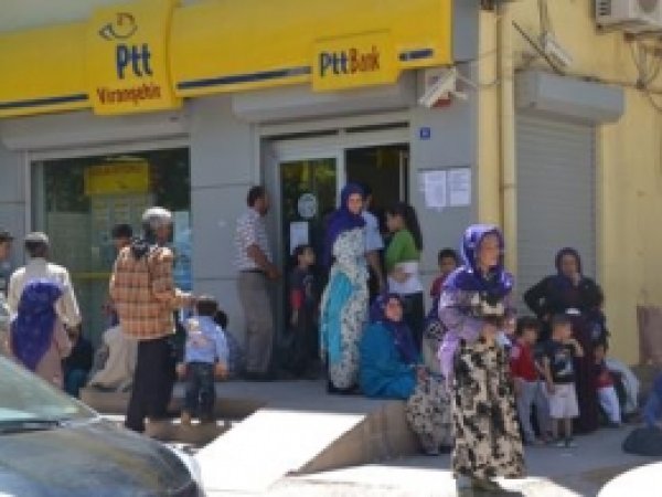 Viranşehir'de Öğrenci ve Aşı Yardımı Ödemeleri Yapılıyor