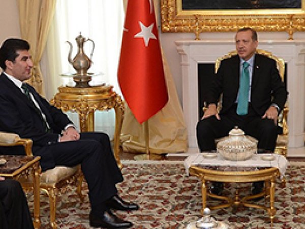 Erdoğan-Barzani Görüşmesi Başladı