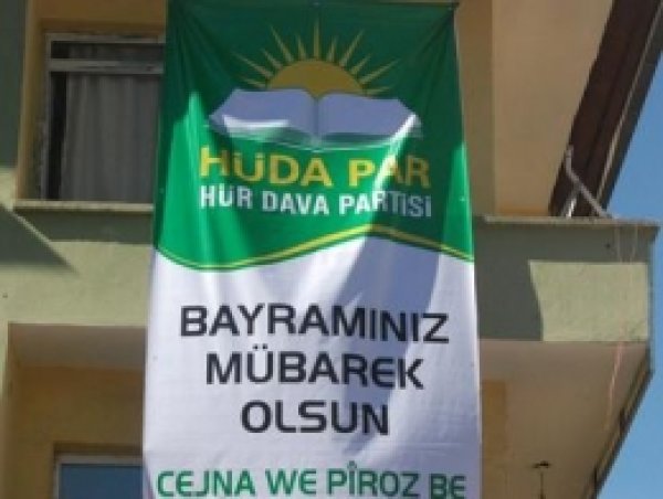 Hüda Par Ağrı İl Başkanlığından Pankartlı Kutlama