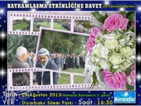 Diyarbakır'da Bayramlaşma Etkinliğine Davet