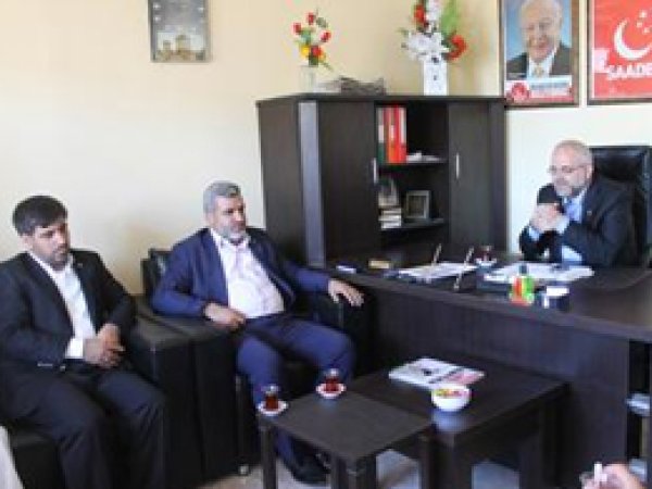 HÜDA PAR'dan Bayramlaşma Ziyaretleri