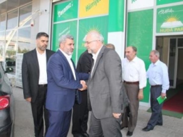 Siyasi Partilerden HÜDA PAR'a Bayram Ziyareti