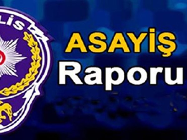 Bingöl'de 2013 Asayiş Faaliyetleri 