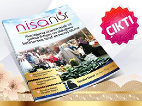 Nisanur'un Ağustos Sayısı Çıktı