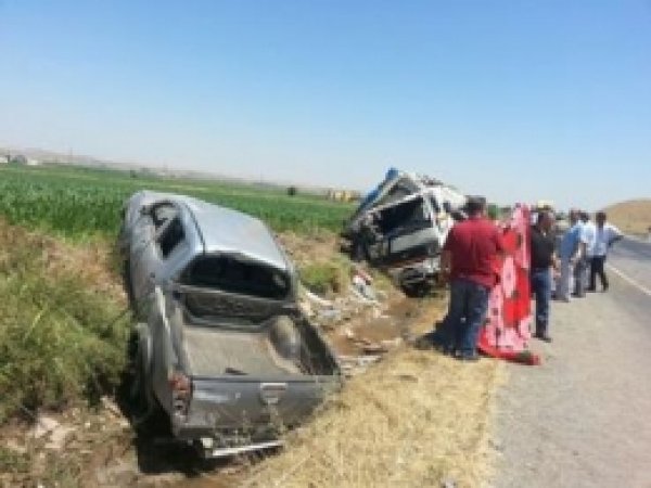 Diyarbakır'da Trafik Kazası: 1 Yaralı