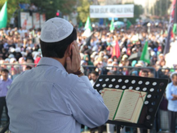 'Amed'ten Mısır Direnişi'ne Destek Mitingi' Başladı