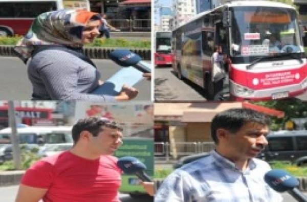 Ulaşım Ücretlerine Yapılan Zamma Diyarbakırlılar Tepki Gösterdi