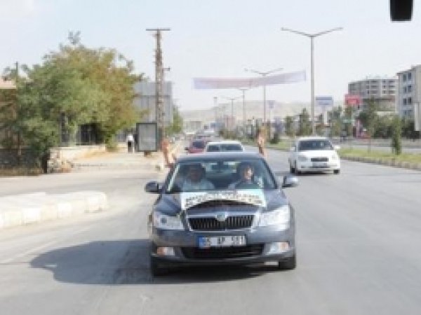 'Mısır Direnişine Destek Konvoyu' Van'dan Yola Çıktı
