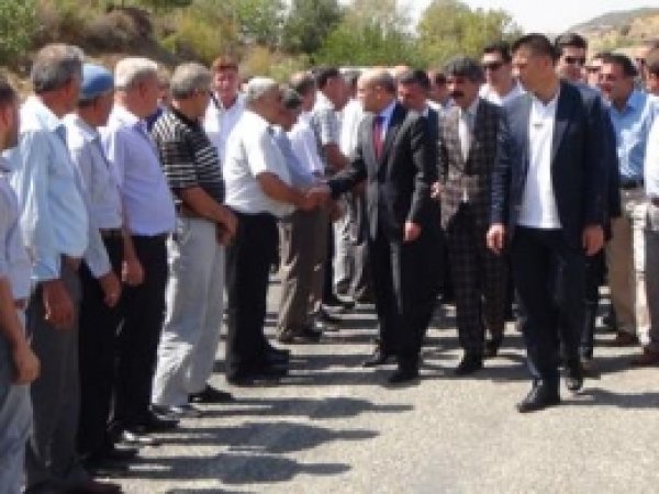 Maliye Bakanı Sason'da İncelemelerde Bulundu