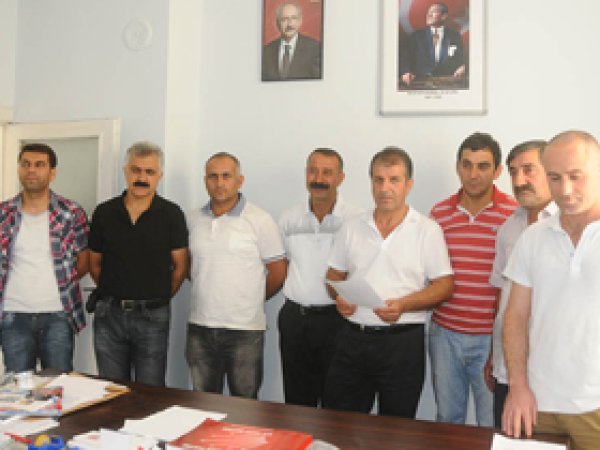 Sürece Destek Vermeyen Chp'den İstifa Ettiler