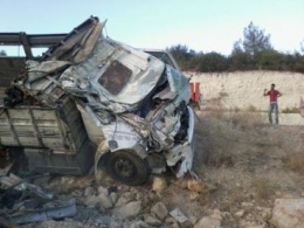 Hurdaya Dönen Araçtan Yara Almadan Çıktı!