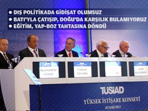  TÜSİAD'dan Hükümete Eleştiri 