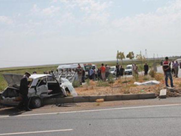 Kızıltepe'de Kaza: 1 Ölü 4 Yaralı