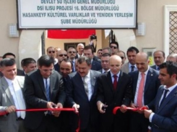 Hasankeyf'te DSİ Şubesi Açıldı