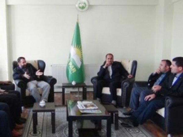 İMH'den HÜDA PAR'a Geçmiş Olsun Ziyareti