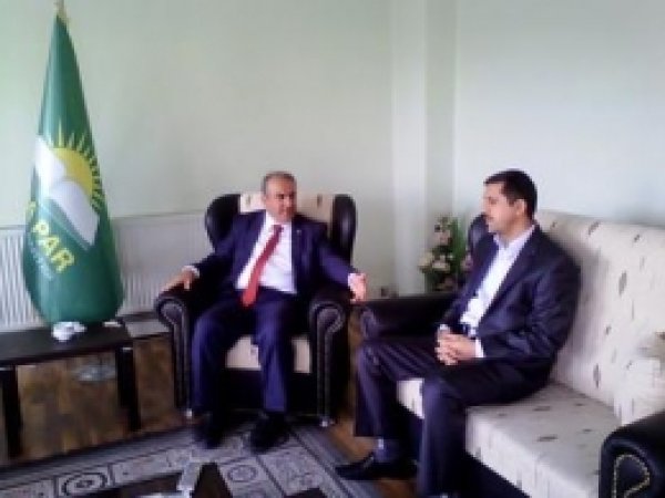 HÜDA PAR Van İl Teşkilatına İadeyi Ziyaret