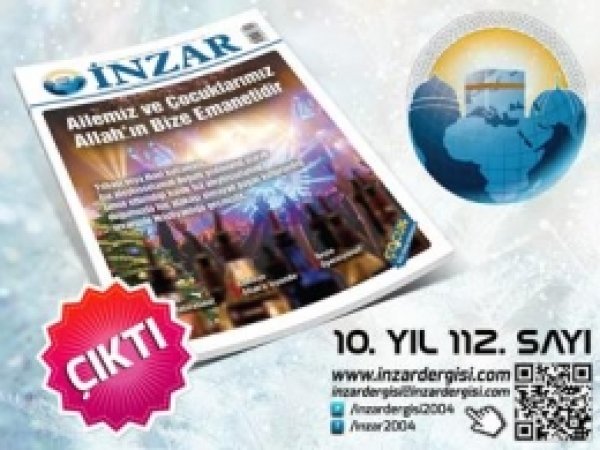 İnzar Dergisi Ocak Sayısı Çıktı 