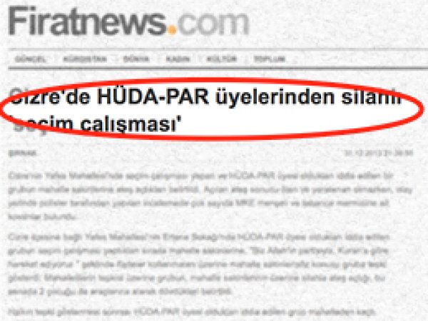 PKK Medyası'ndan Yeni Çarpıtma Örneği