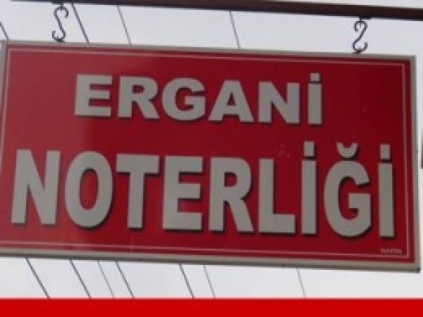 'Ergani Noterliği Mağdur Ediyor'