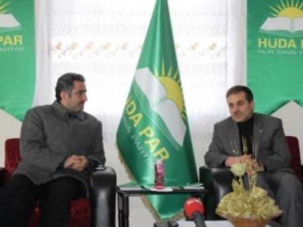 Bitlis Belediye Başkanı HÜDA PAR'ı Ziyaret Etti 