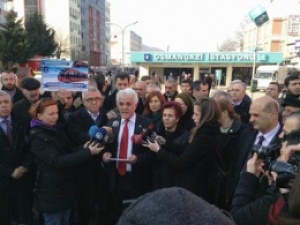 CHP'nin Ulaşım Protestosu 
