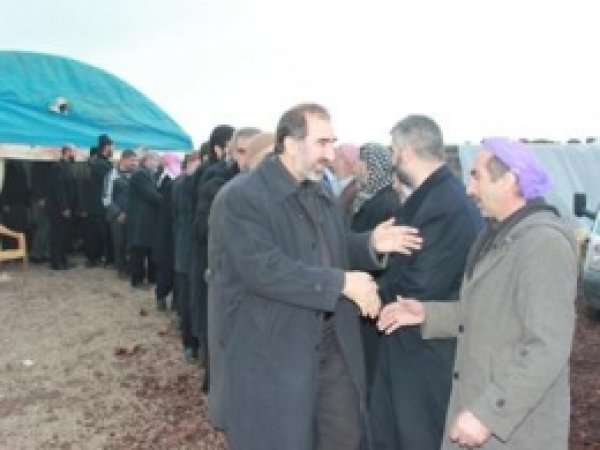 HÜDA PAR'dan Şahinan Aşiretine Taziye Ziyareti 