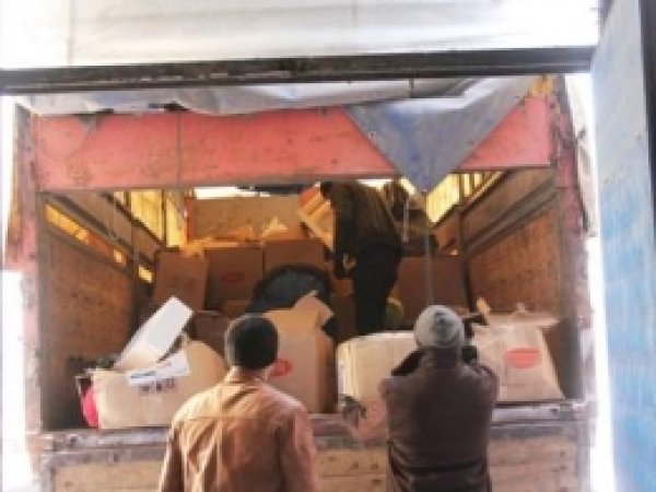Sancaktepe'den Yola Çıkan, Yardım TIR'ı Ağrı'ya Ulaştı 