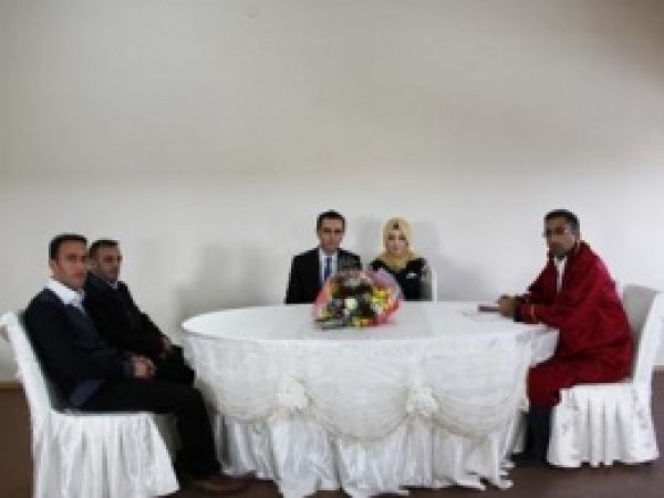 Bingöl'de 2013 Yılında 615 Çifte Resmi Nikâh Kıyıldı 